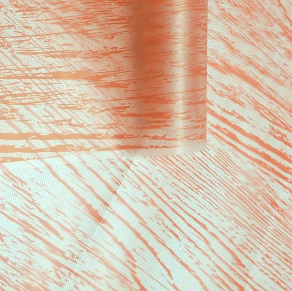 Пленка матовая с рисунком 50 мкр Бархан красный 60см*10 ярд ± 5%