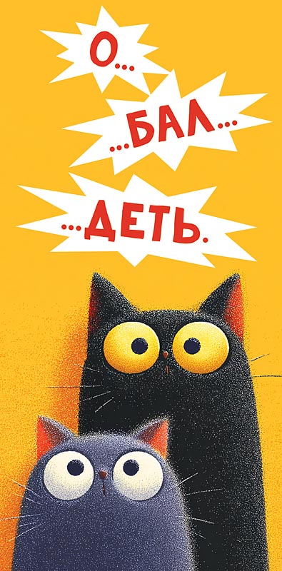 Конверт для денег О..бал..деть 0321.598