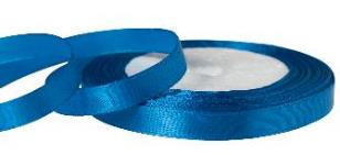 Лента атласная 1/25 синий