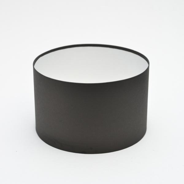 Коробка круглая без крышек 21*12 черный