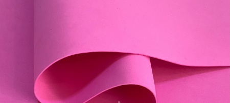 Фоамиран 60см х70см, (10 листов в уп.), 1,2 мм Зефир клубнично-розовый