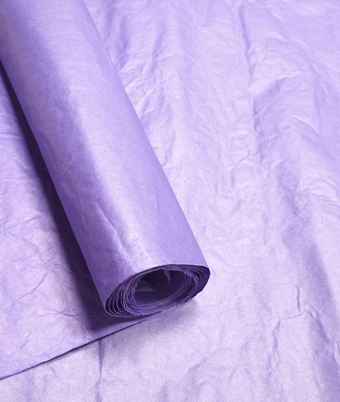 Бумага Эколюкс однотонный фиолетовый 68см * 5 метров ± 5%