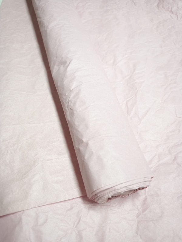 Бумага Эколюкс однотонный пыльная роза 68см * 5 метров ± 5%