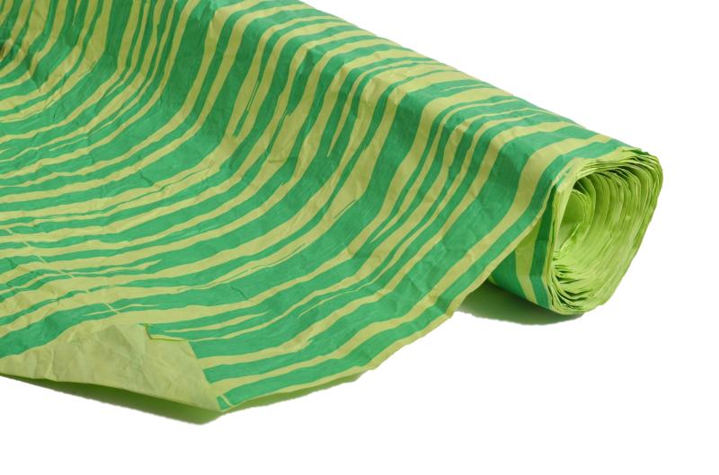 Бумага Эколюкс Зебра салатовый/зеленый 70см*5м ± 5%