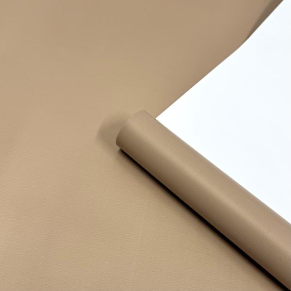 Пленка матовая двухсторонняя белый/мокко 58см*10м±5% 65мкр