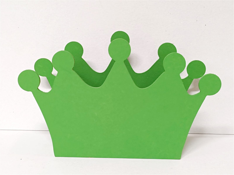 Кашпо Корона (150*240*80) салатовый Акция