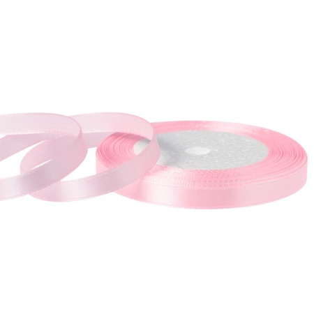 Лента атласная 1/25 розовый