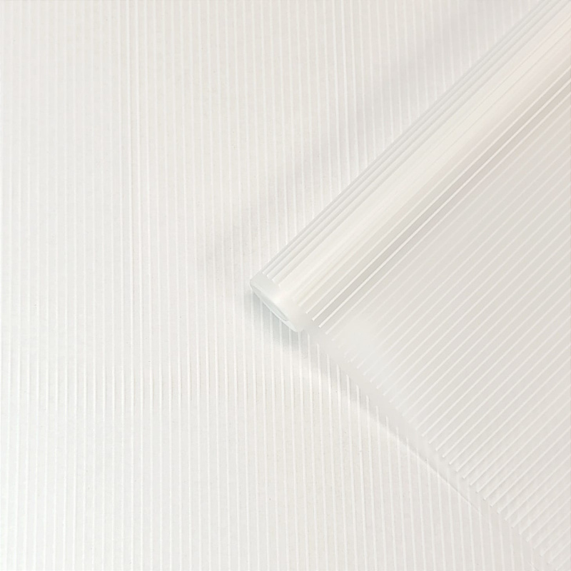Пленка матовая  Полоски белый 60см 10м 50мкм