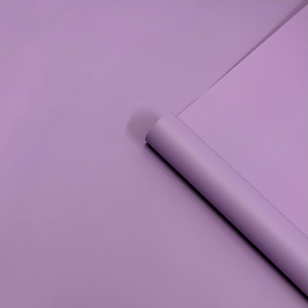 Пленка матовая однотонная двухсторонняя виолет 48см*10м±5% 50мкр