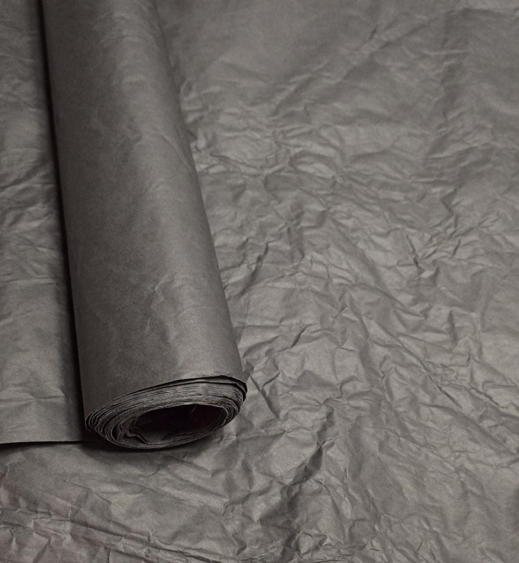 Бумага Эколюкс однотонный черный 68см * 5 м ± 5%