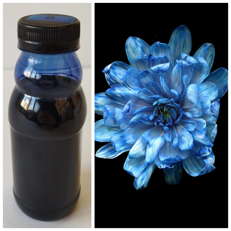 Краска флористическая №08 Темно-синий 0,3 л.