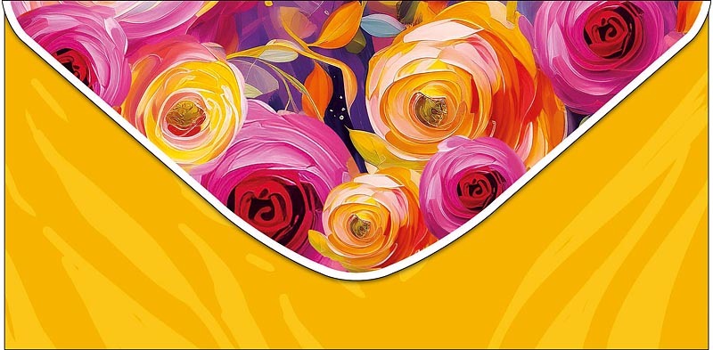 Конверт для денег Цветы 0321.537