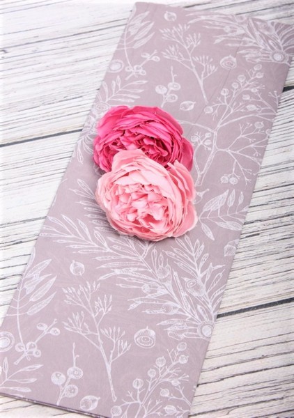 Бумага Тишью Красота природызима 10  листов в упаковке, 50cmx70cm