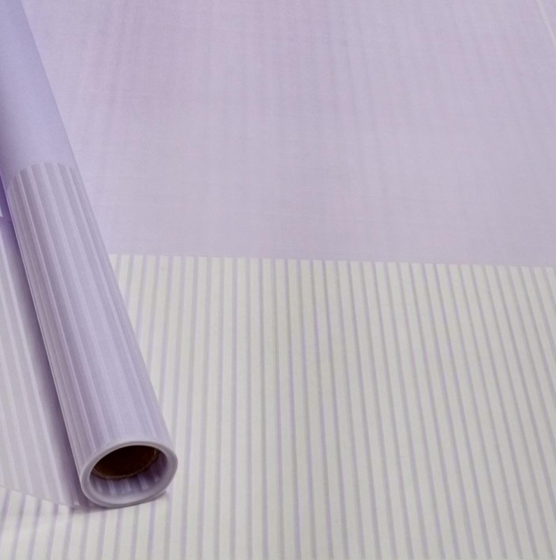 Пленка матовая с рисунком 50 мкр Sottovesti сиреневый 60см*10 ярд ± 5%