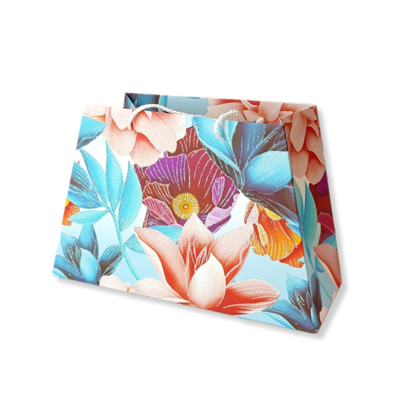 Пакет подарочный Экзотика 4, 29,5*19*12см