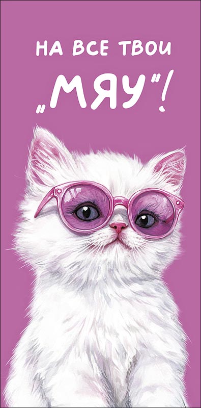Конверт для денег На все твои Мяу! 0321.049