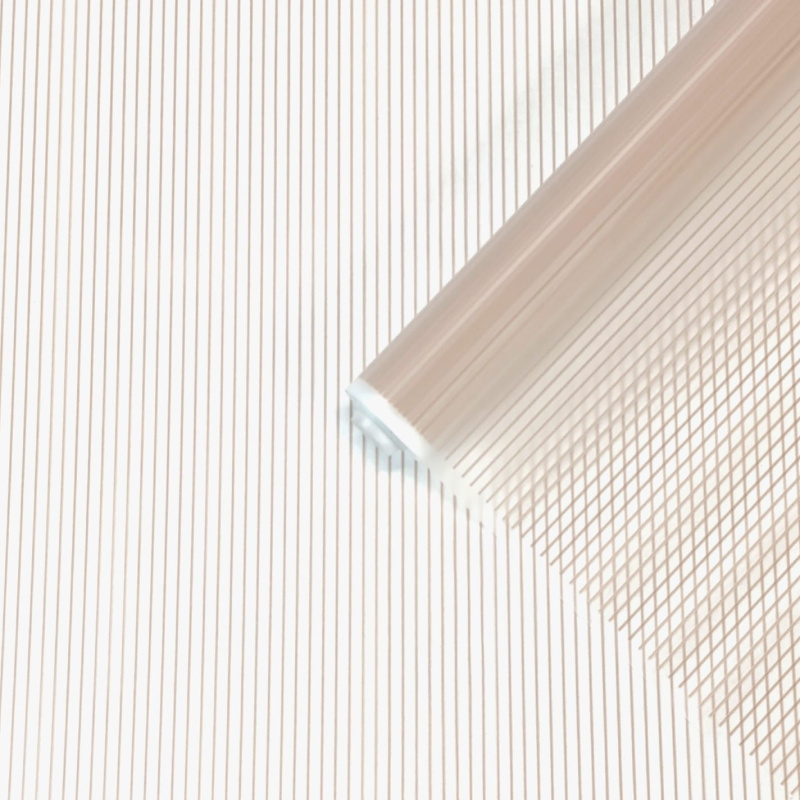 Пленка матовая  Полоски светло-бежевый 60см 10м 50мкм