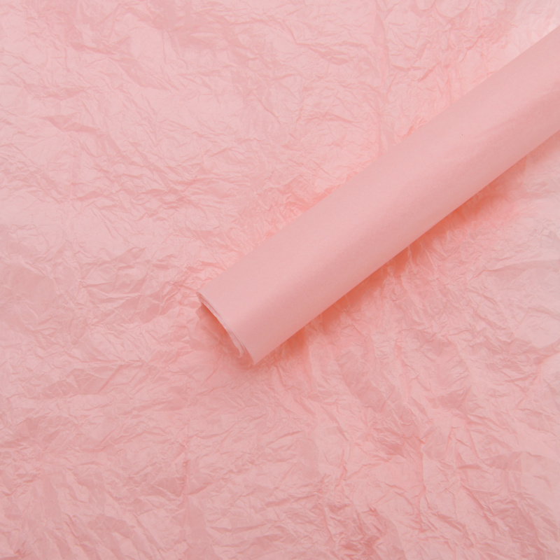 Упаковочный материал ТИШЬЮ,  50 см х 66 см, 10 листов/упак.,светло-розовый