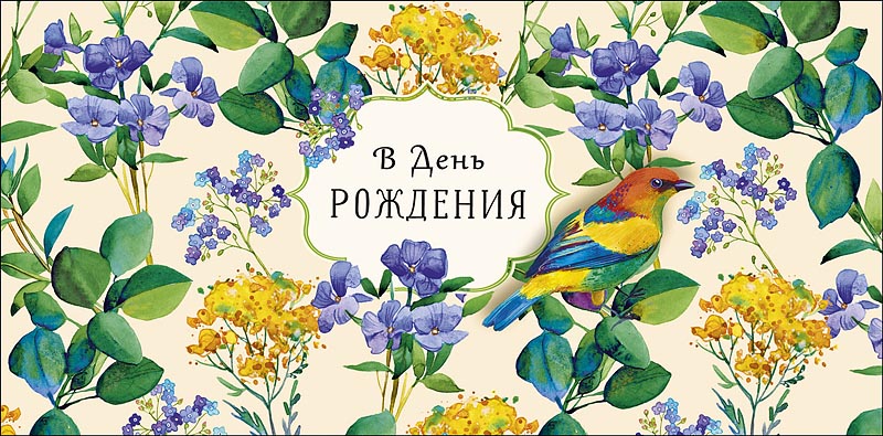 Конверт для денег В День Рождения! 0320.947