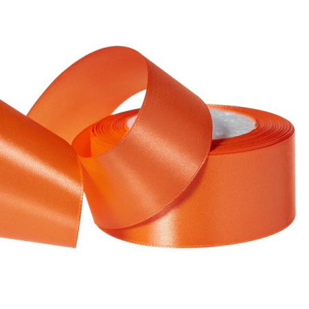 Лента атласная 3,8/25 лососевый