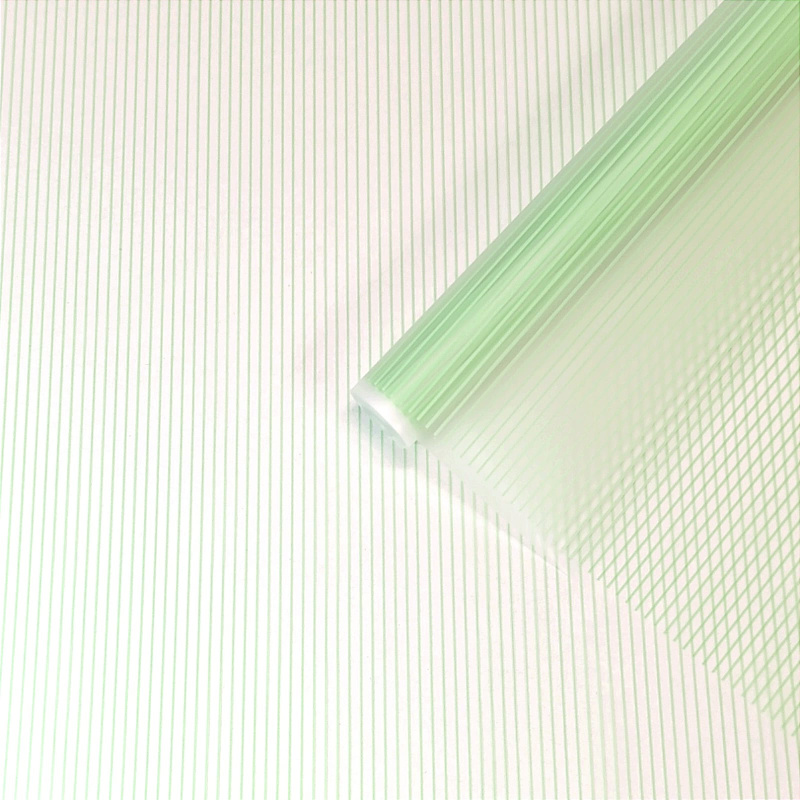 Пленка матовая  Полоски олива 60см 10м 50мкм