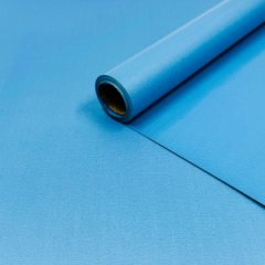 Пленка матовая/перламутровая однотонная темно-бирюзовый 48см*10м±5% 65мкм