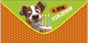 Конверт для денег В День Рождения! 0321.032