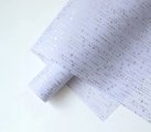 Упаковочный материал Звездное сияние 55 мкр, 58х58 см, 20 лист/упак, светло-голубой