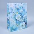Пакет подарочный Цветочная акварель 7, 40*30*12см (уп 12шт)