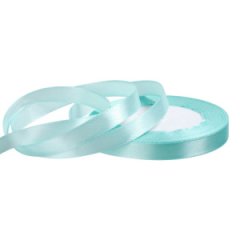 Лента атласная 1/25 аквамарин