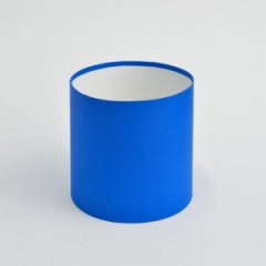 Коробка круглая без крышек 15*15 синий