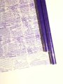 Пленка Послание фиолетовая 70см*10ярд ± 5%