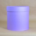 Коробка круглая 15*15 .светло-фиолетовый
