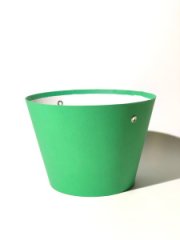 Конус под цветы 7*14*10 .морская волна