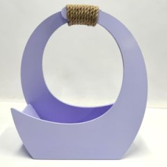 Кашпо Лайт 345*310*150 лаванда