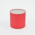 Коробка круглая без крышек 10*10 .красный