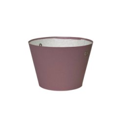 Конус под цветы 11,5*17*12 Перламутр пыльная роза