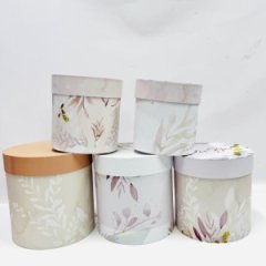 Набор круглых коробок 5 в 1 Умиротворение 20*20 - 14*14 см