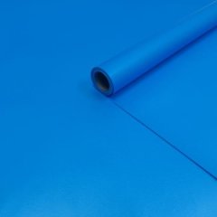Пленка матовая однотонная двухсторонняя голубой 58см*10м±5% 65мкм