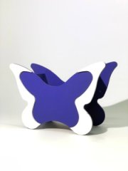 Кашпо Бабочка фиолетовая (23*15*8)