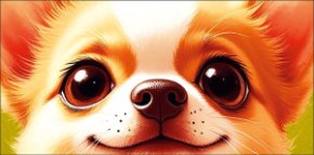 Конверт для денег Мордочка собаки 0322.132