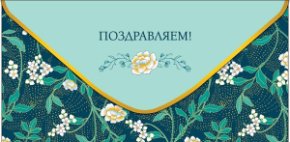 Конверт для денег Поздравляем! 0322.273