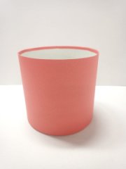 Коробка круглая без крышек 20*20 красный