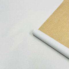 Крафт бумага односторонняя Белый 68см/40гр/10м± 5%