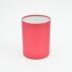 Коробка круглая без крышек 13*18 красный