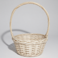 Корзина из ивы 25*25*10/30, круг, натуральный