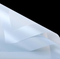 Упак. материал Листовая пленка с широкой каймой 58*58 см ,20 листов, св.голубой