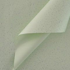 Пленка матовая Крапление цв.светло фисташковый/серебро 50мкм 580мм 10м±5%