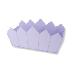 Декоративное кашпо прямоугольный Забор нежная лаванда (175*247*143)