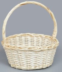 Корзина из ивы 41*16*41, S. круг, натуральный